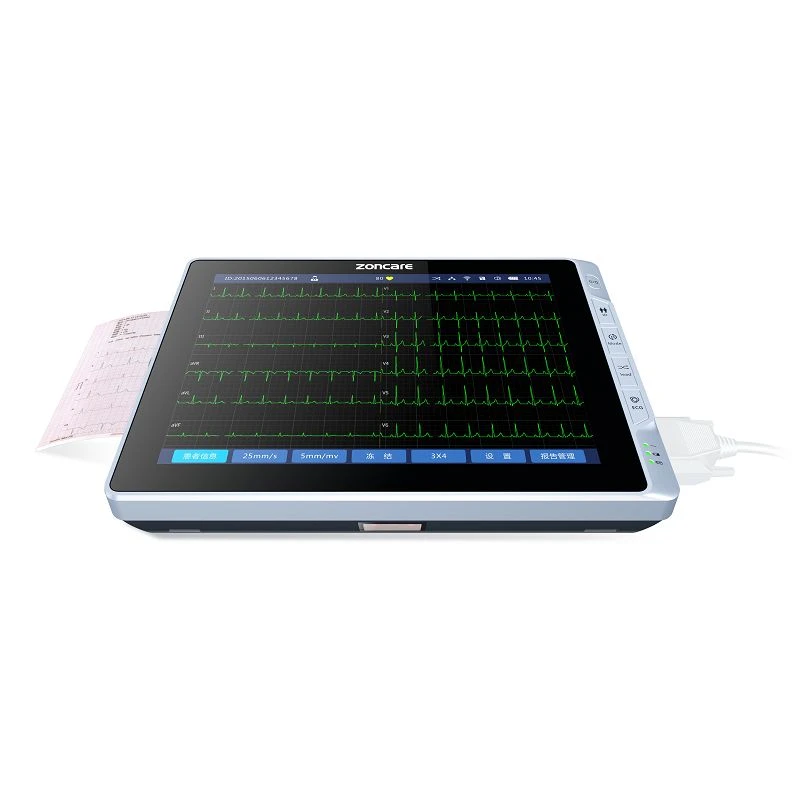 Digital 6 Channel ECG Machine