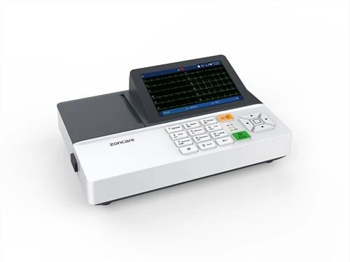 Máquina de ECG veterinaria digital con 6 derivaciones o 7 derivaciones