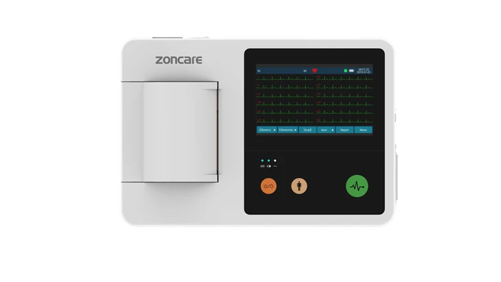 3 Channel Digital ECG Machine