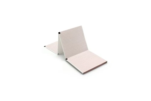 Papel térmico plegado cuadrado